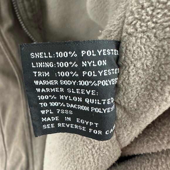 Bromley Sport Faux Suede Brown Hooded Jacket Womens Size Large - Picture 7 of 7